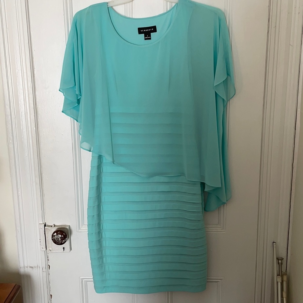Women’s teal dress